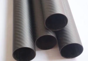 Hot vendere 3k tessere in fibra di carbonio tubo