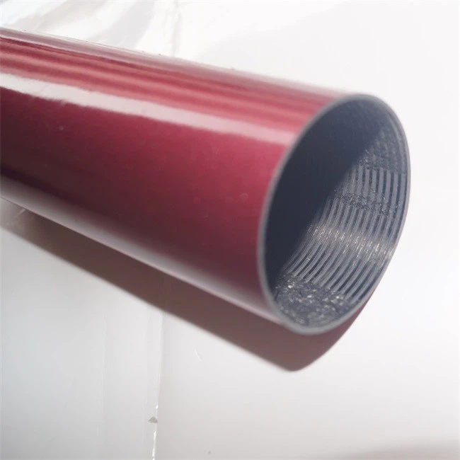 Gold and red carbon fiber tube.2