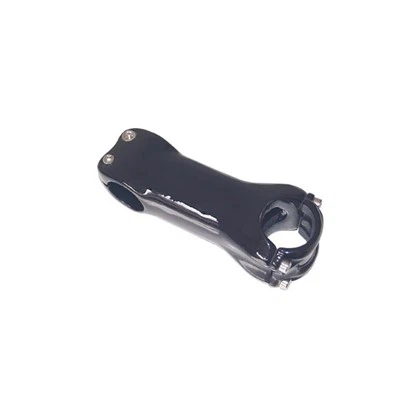 Attacco manubrio luminoso per bicicletta in fibra di carbonio